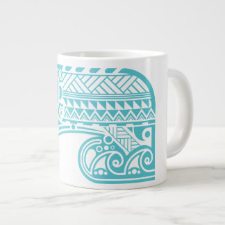 Polynesien/Tiki/Tribal Surfa Wave mugg Jumbo Mugg