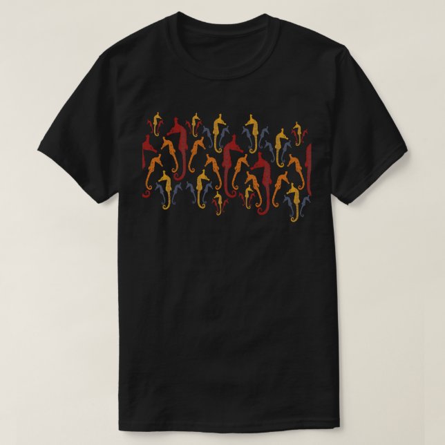 Polynesisk australisk aboriginfärg mönster t shirt (Design framsida)