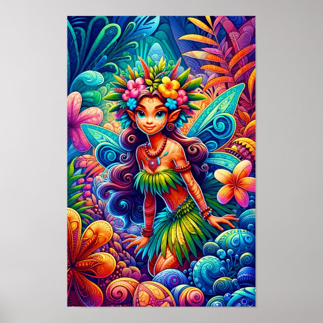 Polynesisk mjölk poster (Framsidan)