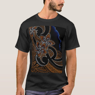 Polynesisk stamdesigntröja t shirt