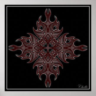 Polynesisk stjärna poster