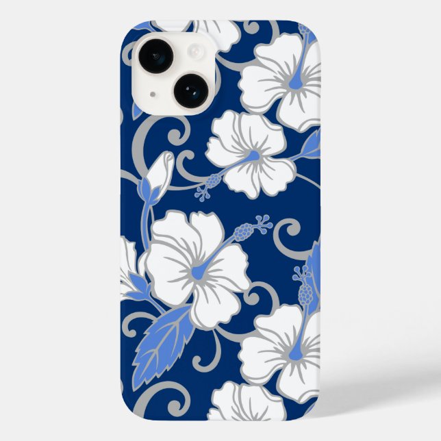 POLYNESISKA DREAM (BLUE) Fodral-Mate iphone case (Baksida)
