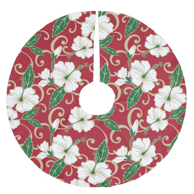 POLYNESISKA DREAM (CHRISTMAS) JULGRANSMATTA BORSTAD POLYESTER (Framsidan)