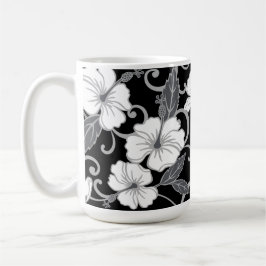 POLYNESISKA DREAM (SVART) KAFFEMUGG