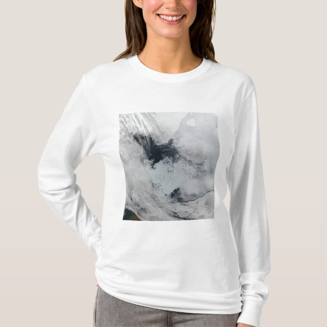 Polynya (öppet vatten) i Beaufort Sea T Shirt (Framsida)