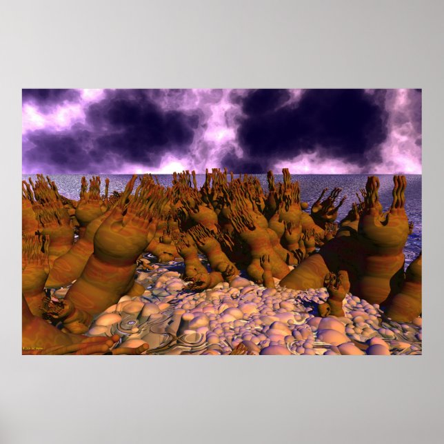 Polyp Shoal Poster (Framsidan)