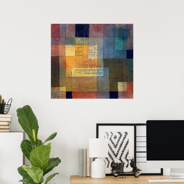 Polyphonisk arkitektur | Paul Klee | Poster (Hemmakontoret)