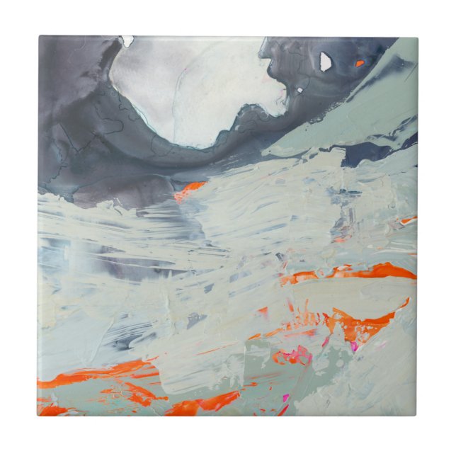 Polyphoniska havet - Beige Kakelplatta (Framsidan)