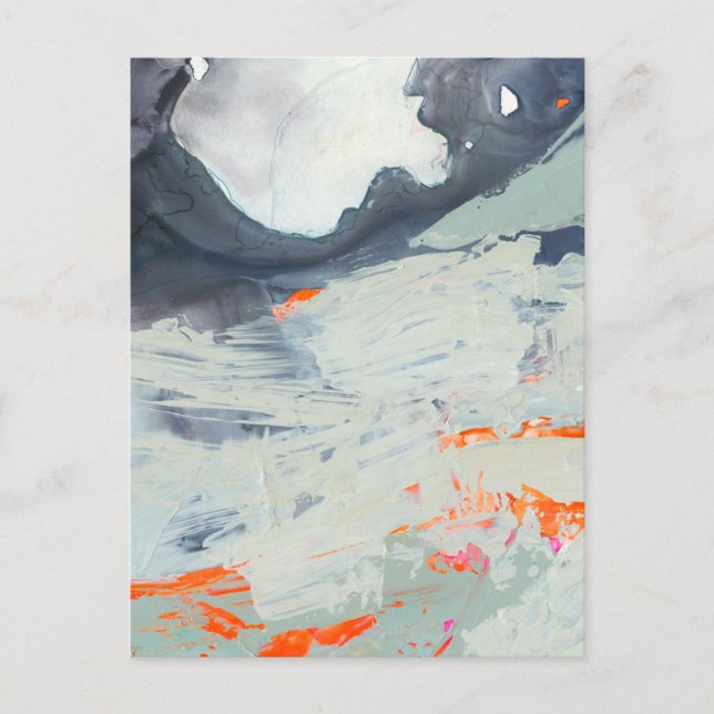 Polyphoniska havet - Beige Vykort (Framsida)