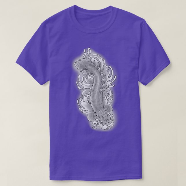Polypterus design t shirt (Design framsida)