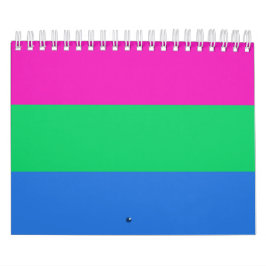Polysexual Pride Flagga Kalender