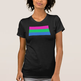 Polysexual Pride Flagga T-shirt
