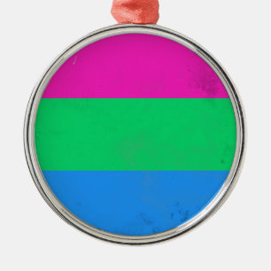 Polysexuell Julgransprydnad Metall