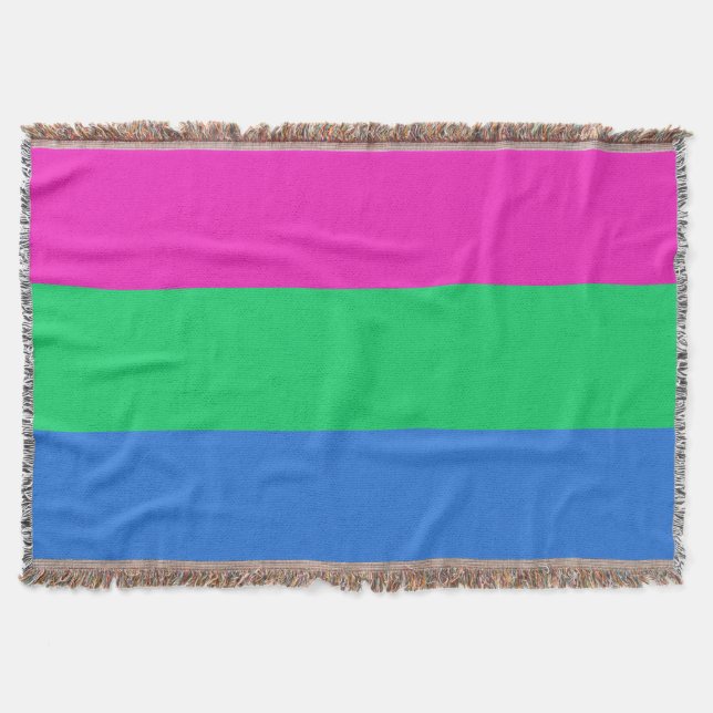 Polysexuell stolthetsflagga filt (Framsidan)