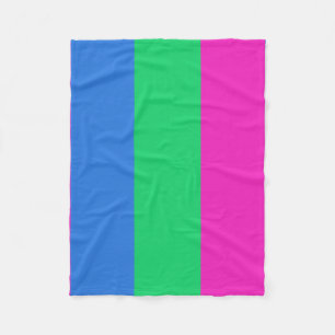 Polysexuell stolthetsflagga fleecefilt