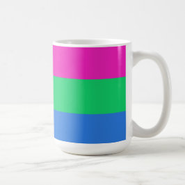 Polysexuell stolthetsflagga kaffemugg