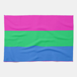 Polysexuell stolthetsflagga kökshandduk