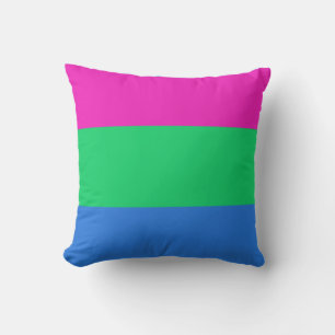 Polysexuell stolthetsflagga kudde