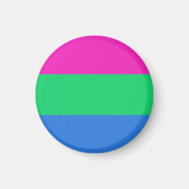 Polysexuell stolthetsflagga magnet