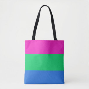Polysexuell stolthetsflagga tygkasse