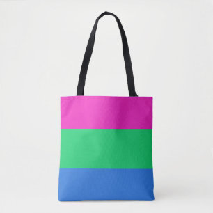 Polysexuell stolthetsflagga tygkasse