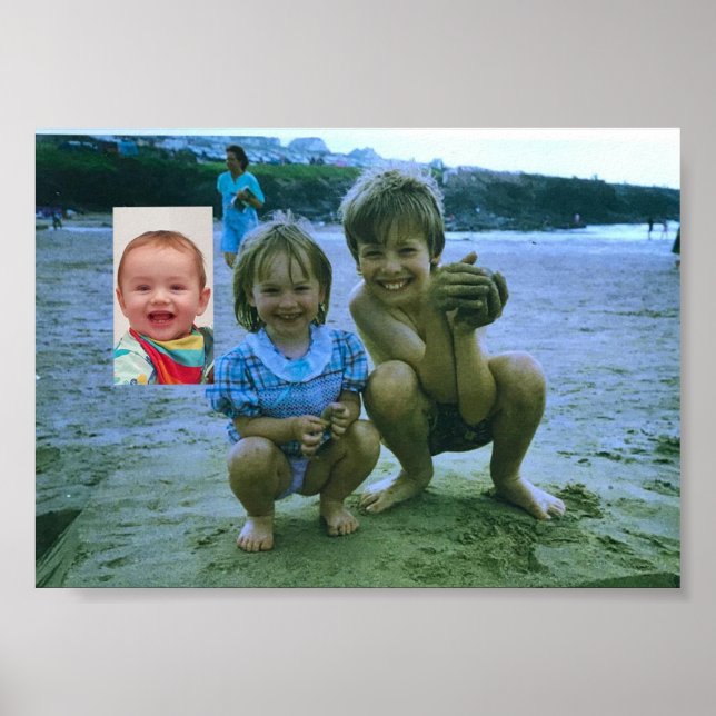 Polzeath Beach Children Poster (Framsidan)