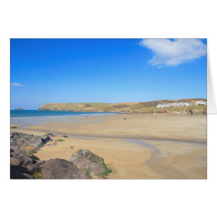 Polzeath i Cornwall Hälsningskort