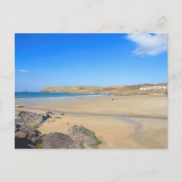 Polzeath i Cornwall Vykort