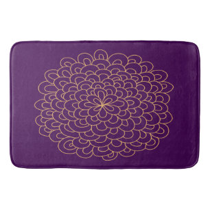 Pom Flower Bath Mat Badrumsmatta
