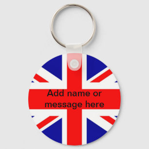 Pom för UK för flagga för facklig Nyckelring