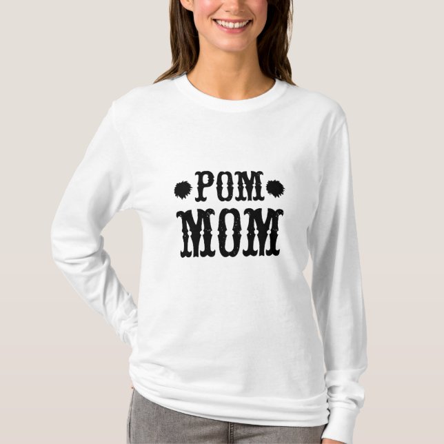 Pom Mamma T Shirt (Framsida)