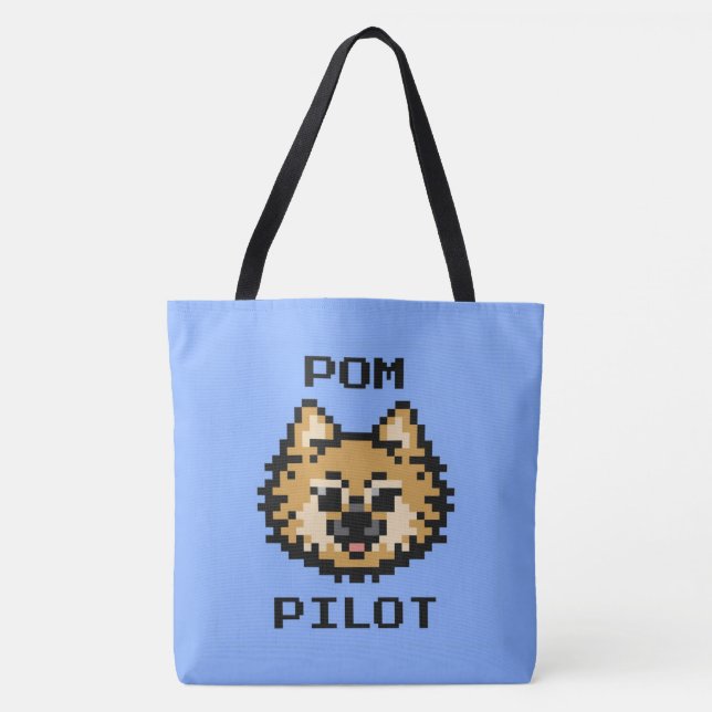 Pom Pilot - Tygkasse (Framsida)