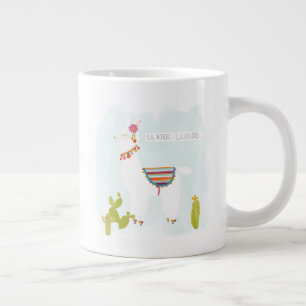 Pom Pom Llama Rama - Llater Llosers Jumbo Mugg