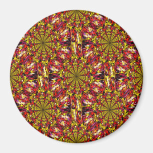 Pom-Pom Mandalas..... Magnet
