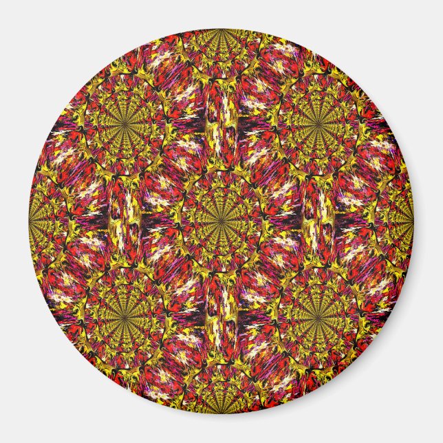 Pom-Pom Mandalas..... Magnet (Framsidan)