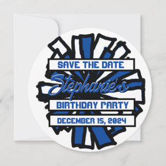 Pom Pom-platta inbjudningar, #2 Inbjudningar