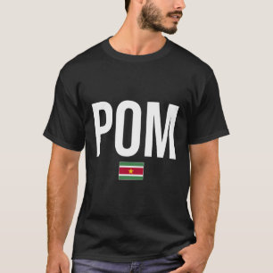 Pom Surinamesisk maträtt Surinam T Shirt