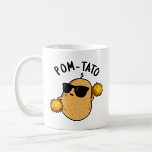 Pom-tato Funny Potato Pun Kaffemugg