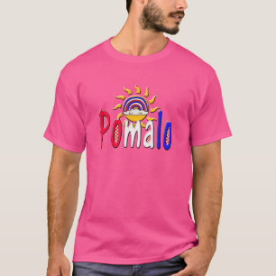 Pomalo - Kroatisk avslappning med Sol och regnbåge T Shirt