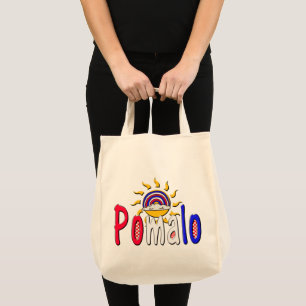 Pomalo - Kroatisk avslappning med Sol och regnbåge Tygkasse