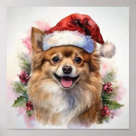 Pomchi Santa Poster