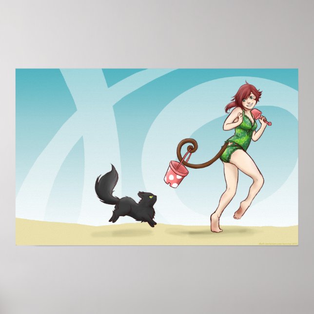 Pome Beach Poster (Framsidan)