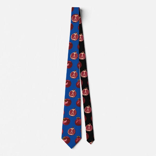 Pomegranat Blue Neck Tie Slips (Framsida)