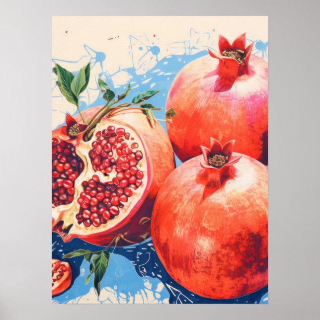 Pomegranat Grace Poster (Framsidan)