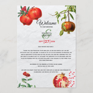Pomegranat i Bröllop vid Medelhavet Program