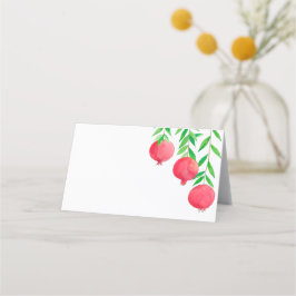 Pomegranat, judiska ortskort, Bord Placeringskort