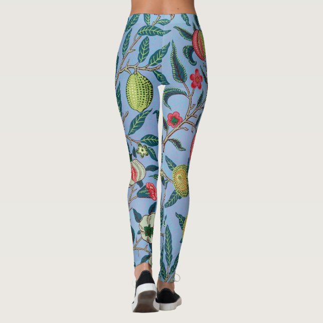 Pomegranat Mönster av William Morris Leggings (Baksida)