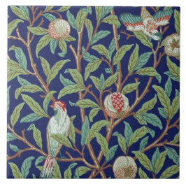 Pomegranat och Little Bird, William Morris Kakelplatta
