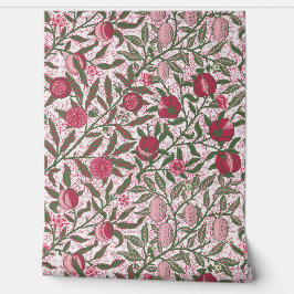 Pomegranat William Morris magenta Tapet