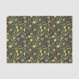 Pomegranat William Morris original Black Tissue P
